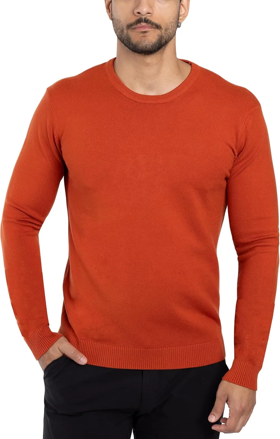 Мужской свитер X RAY с круглым вырезом, Slim Fit, Midweight
Мужской свитер X RAY с круглым вырезом, Slim Fit, Midweight