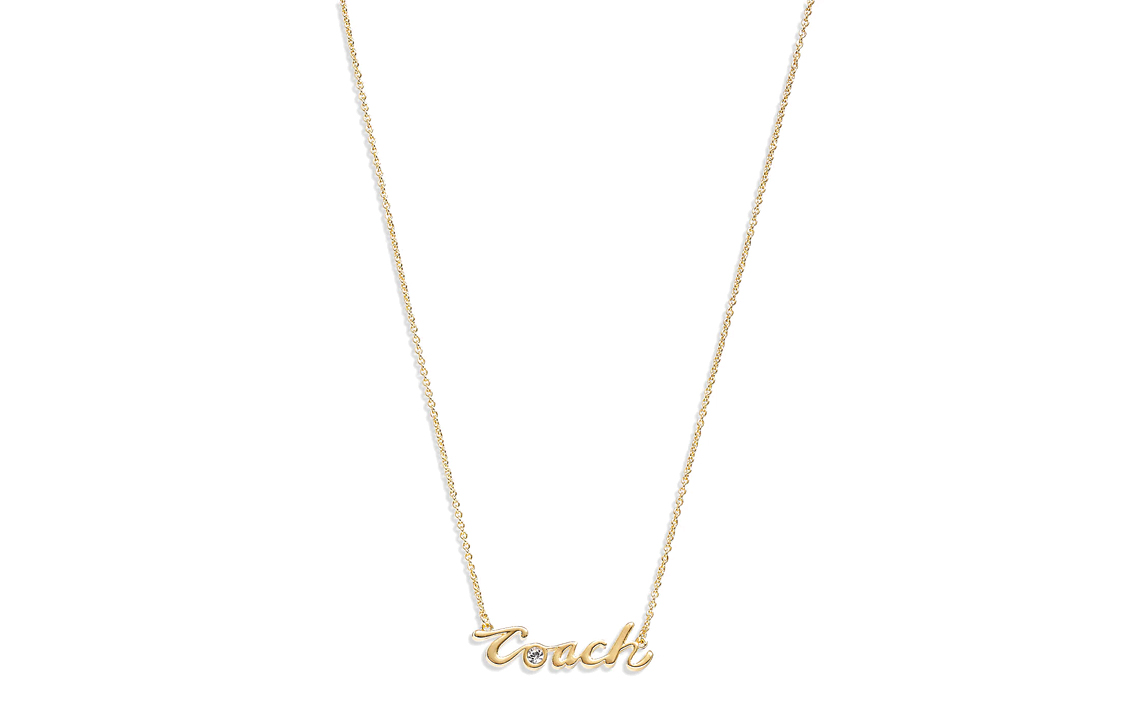 COACH Золотое ожерелье для женщин
COACH Золотое ожерелье для женщин