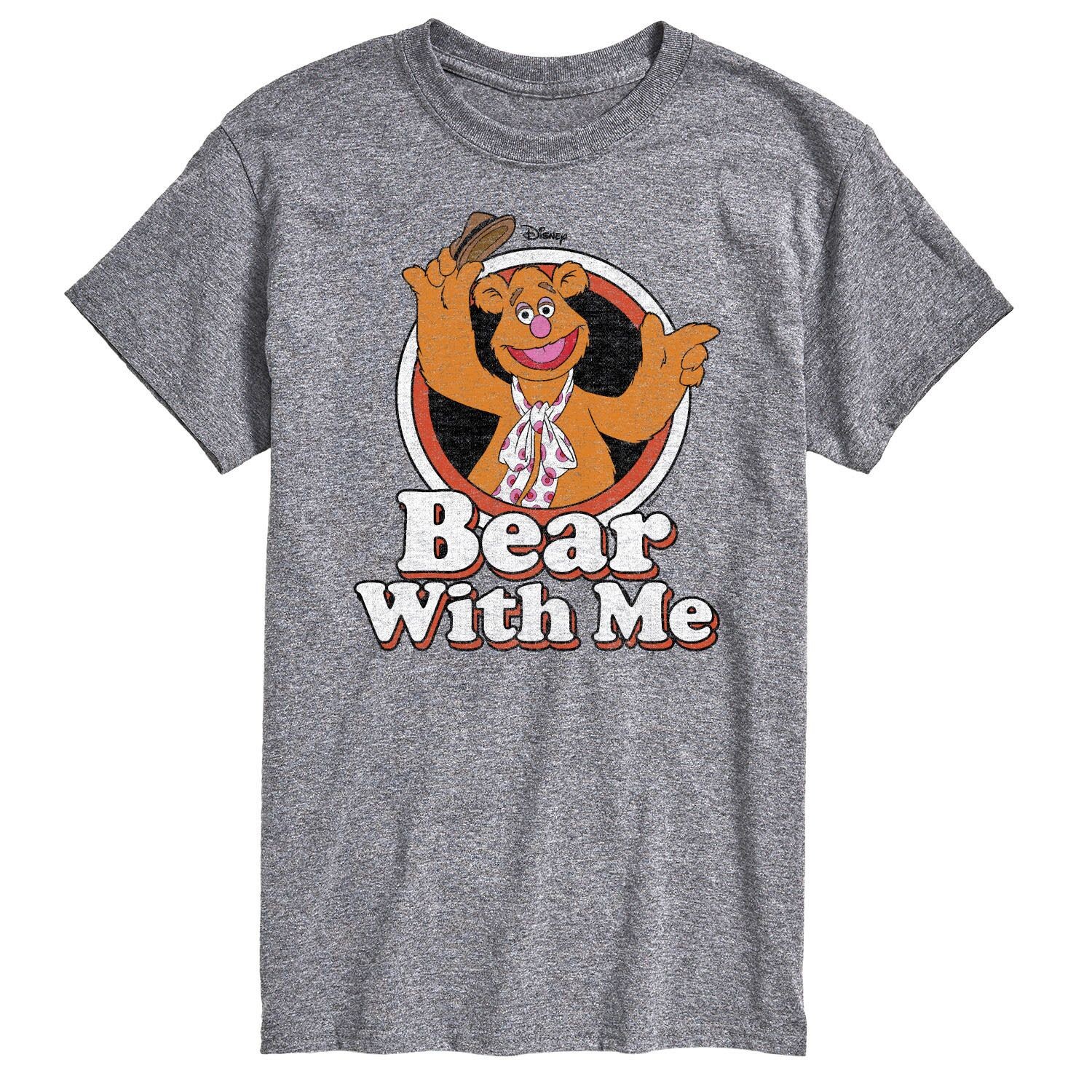 Мужская футболка Disney's The Muppets Bear With Me Licensed Character, серый
Мужская футболка Disney's The Muppets Bear With Me Licensed Character, серый