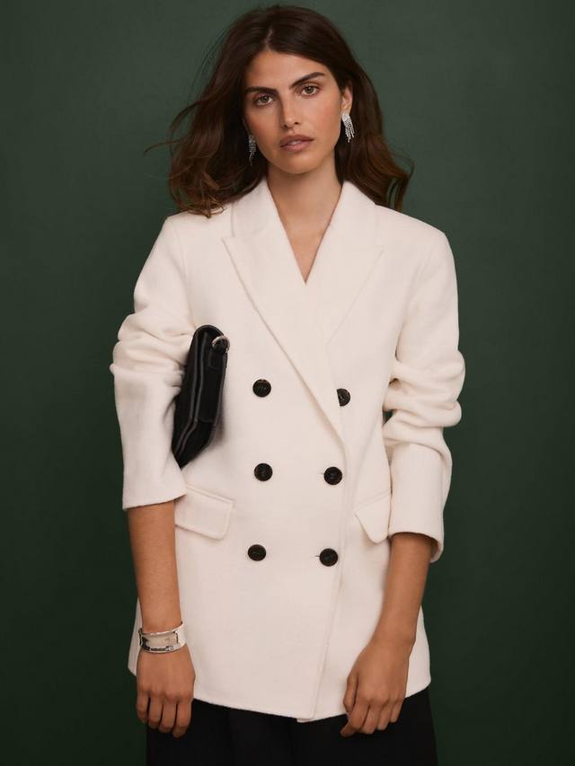 Двубортное пальто Mint Velvet, White
Двубортное пальто Mint Velvet, White