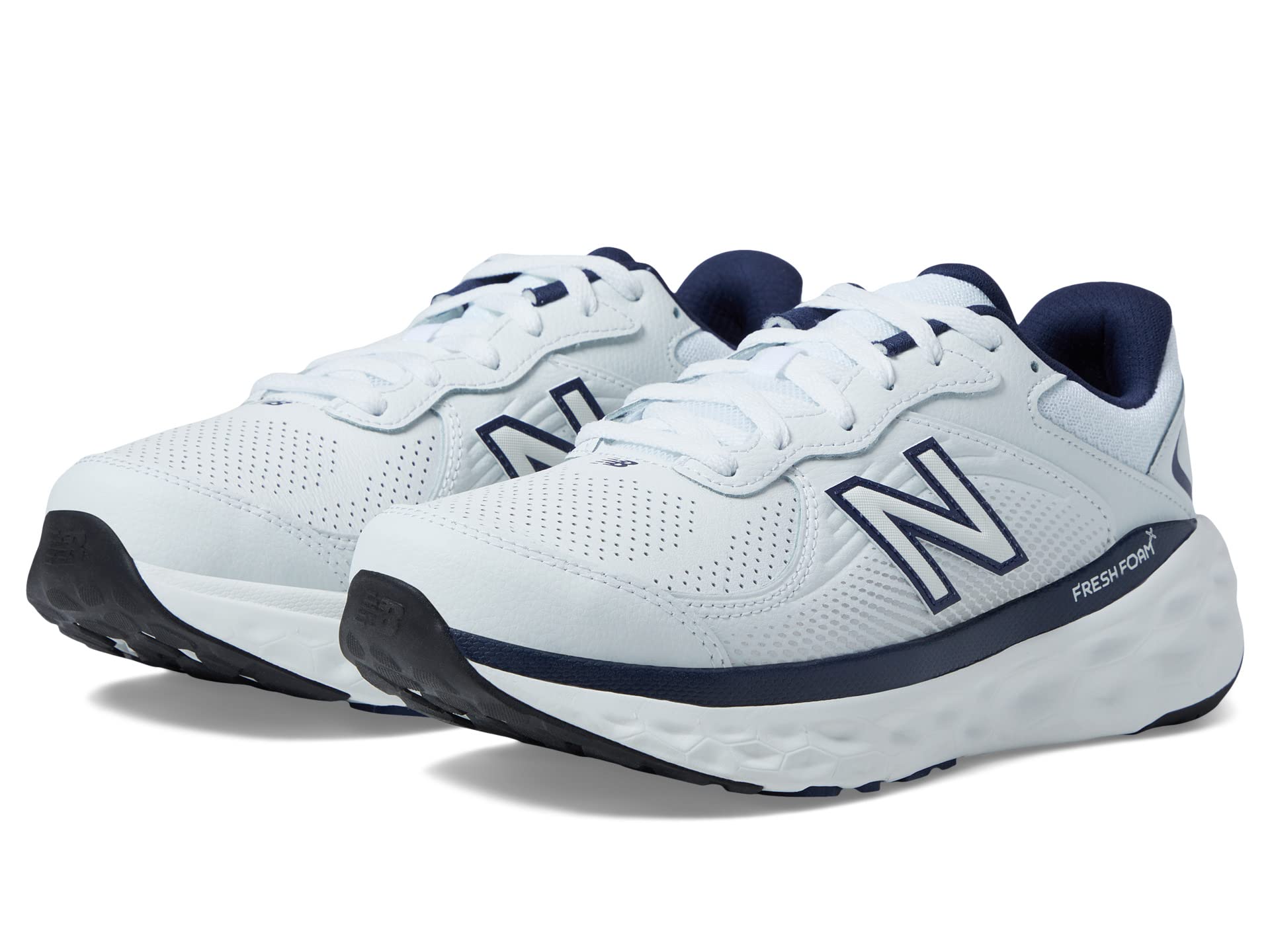 Кроссовки New Balance Fresh Foam X 840V1 Leather, White/Team Navy
Кроссовки New Balance Fresh Foam X 840V1 Leather, White/Team Navy