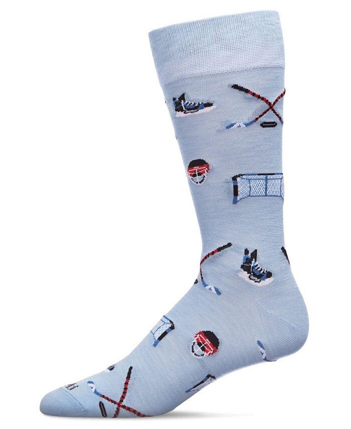 Мужские носки Crew из вискозы Hockey Loving из смеси бамбука MeMoi, цвет Light Blue
Мужские носки Crew из вискозы Hockey Loving из смеси бамбука MeMoi, цвет Light Blue