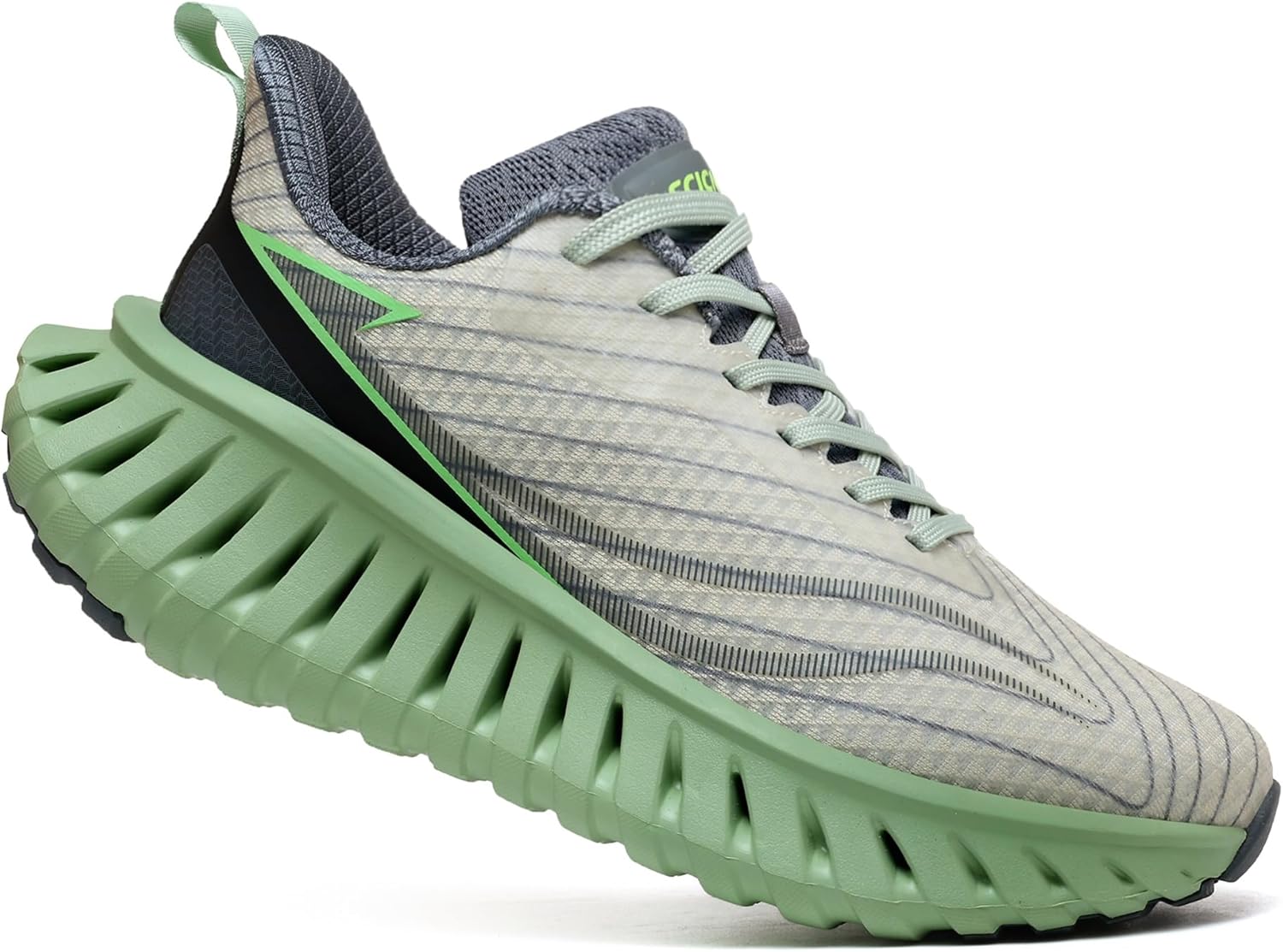 Мужские кроссовки SCICNCN для ходьбы и бега, легкие, с отверстиями в подошве для амортизации, высокой упругости, мягкой стелькой, дышащим верхом из сетки, нескользящие, для пробежек, тренажерного зала и спортивных тренировок
Мужские кроссовки SCICNCN для ходьбы и бега, легкие, с отверстиями в подошве для амортизации, высокой упругости, мягкой стелькой, дышащим верхом из сетки, нескользящие, для пробежек, тренажерного зала и спортивных тренировок