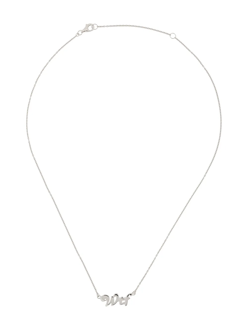 Колье с подвеской WTF True Rocks, серебяный
Колье с подвеской WTF True Rocks, серебяный