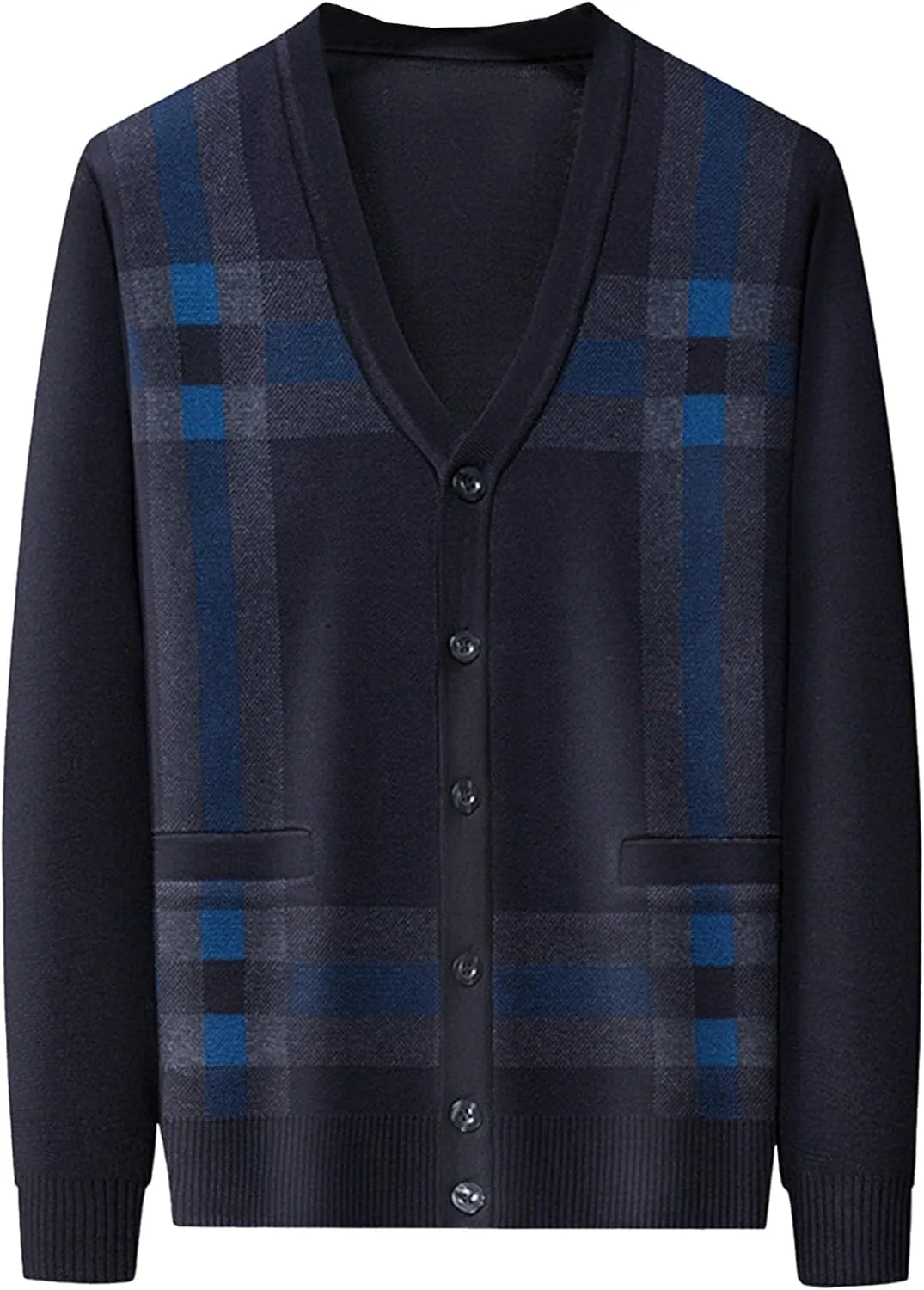 Мужской кардиган с v-образным вырезом на пуговицах из шерстяной смеси JEKE-DG
Мужской кардиган с v-образным вырезом на пуговицах из шерстяной смеси JEKE-DG