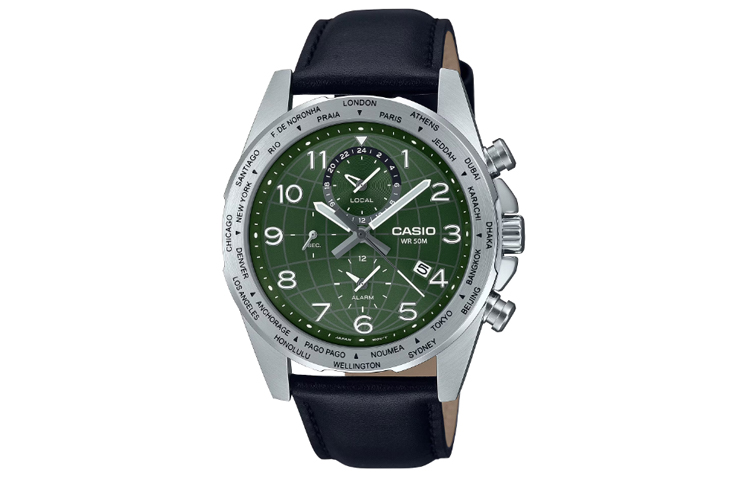 Мужские часы Standard Series зеленые MTP-W500L-3AV CASIO
Мужские часы Standard Series зеленые MTP-W500L-3AV CASIO