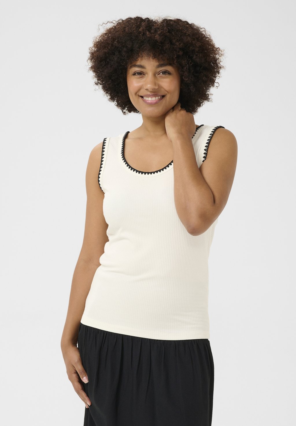 Топ CRRIBBA Cream, белый
Топ CRRIBBA Cream, белый