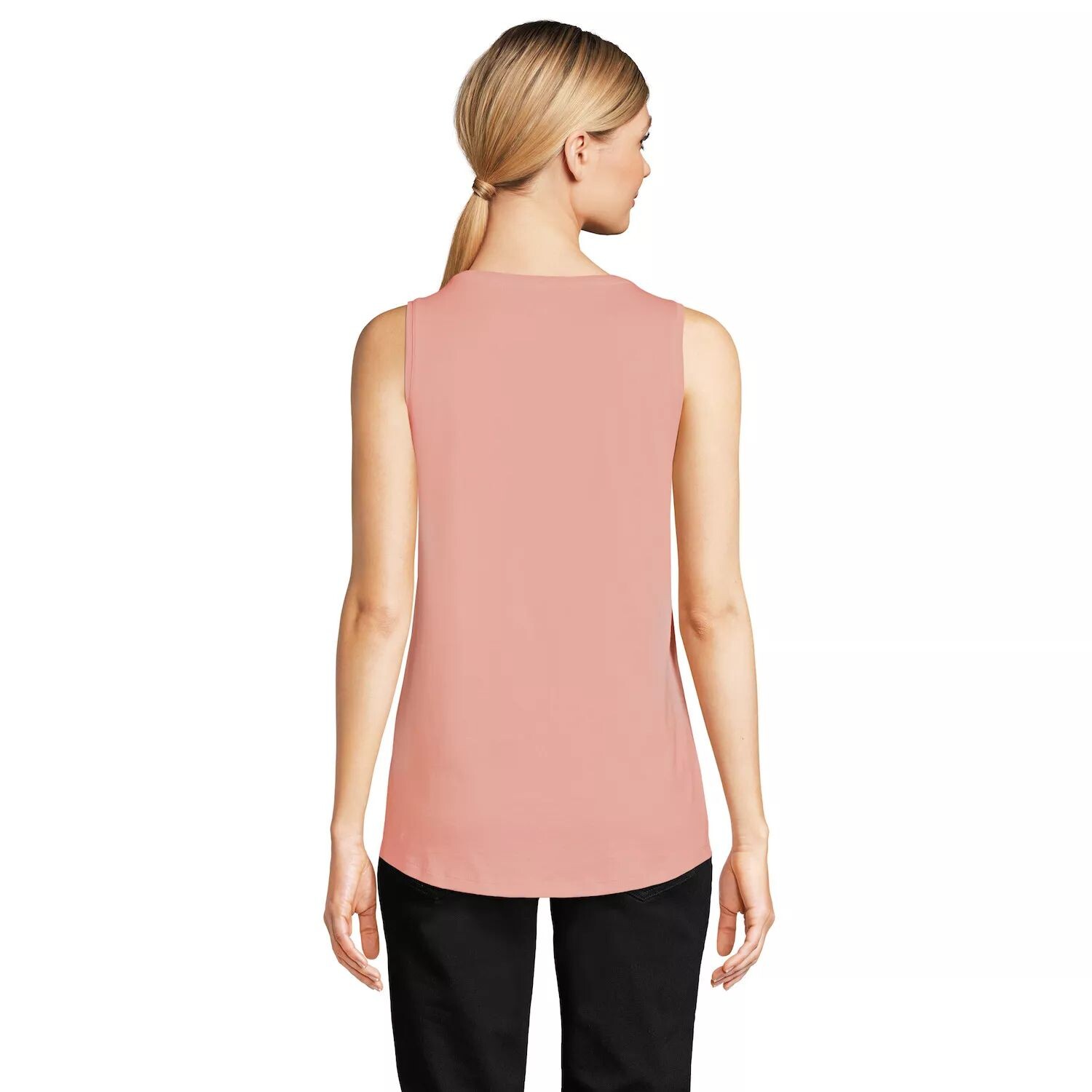 Хлопковая туника-майка с круглым вырезом Petite Lands' End Supima Lands' End, белый
Хлопковая туника-майка с круглым вырезом Petite Lands' End Supima Lands' End, белый