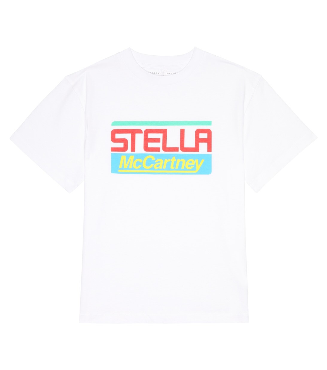 Футболка из хлопкового джерси с логотипом Stella McCartney Kids, белый
Футболка из хлопкового джерси с логотипом Stella McCartney Kids, белый
