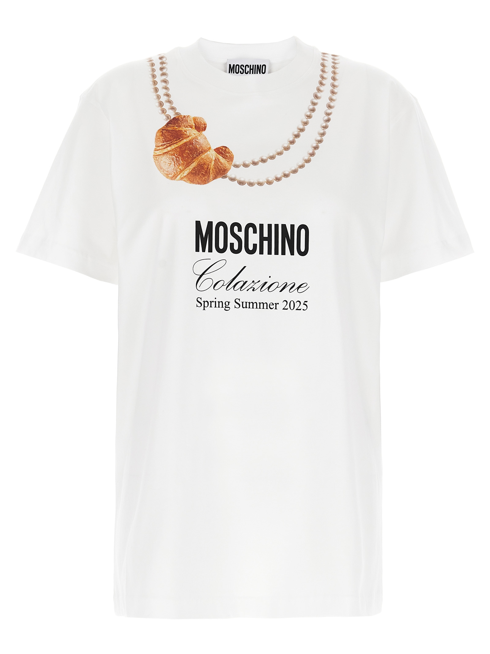 Футболка 'Colazione' Moschino, белый
Футболка 'Colazione' Moschino, белый