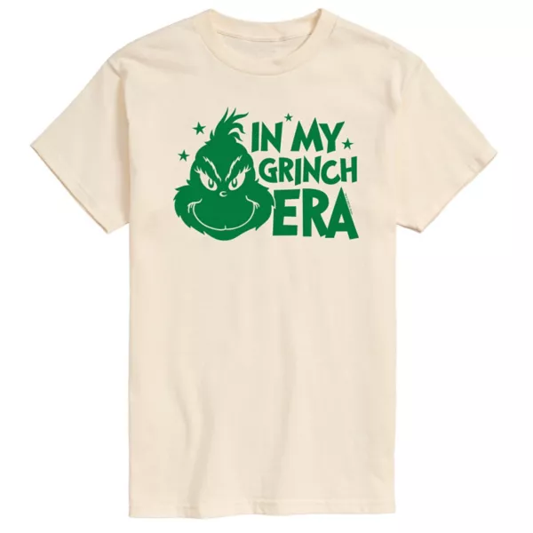 Мужская футболка с принтом "Доктор Сьюз: В эпоху Гринча" Licensed Character, бежевый
Мужская футболка с принтом "Доктор Сьюз: В эпоху Гринча" Licensed Character, бежевый