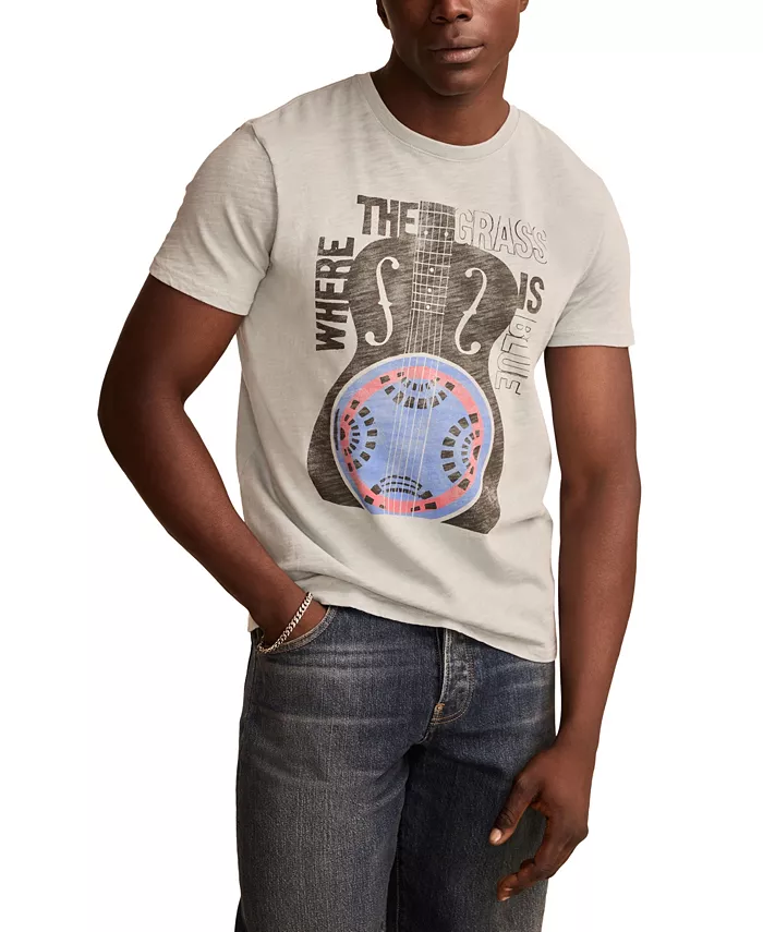 Мужская футболка с коротким рукавом Blue Grass Guitar Lucky Brand, серый
Мужская футболка с коротким рукавом Blue Grass Guitar Lucky Brand, серый