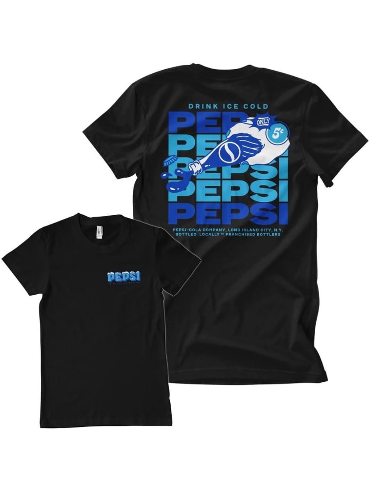 Футболка Ice Cold T-Shirt Pepsi Co, черный
Футболка Ice Cold T-Shirt Pepsi Co, черный