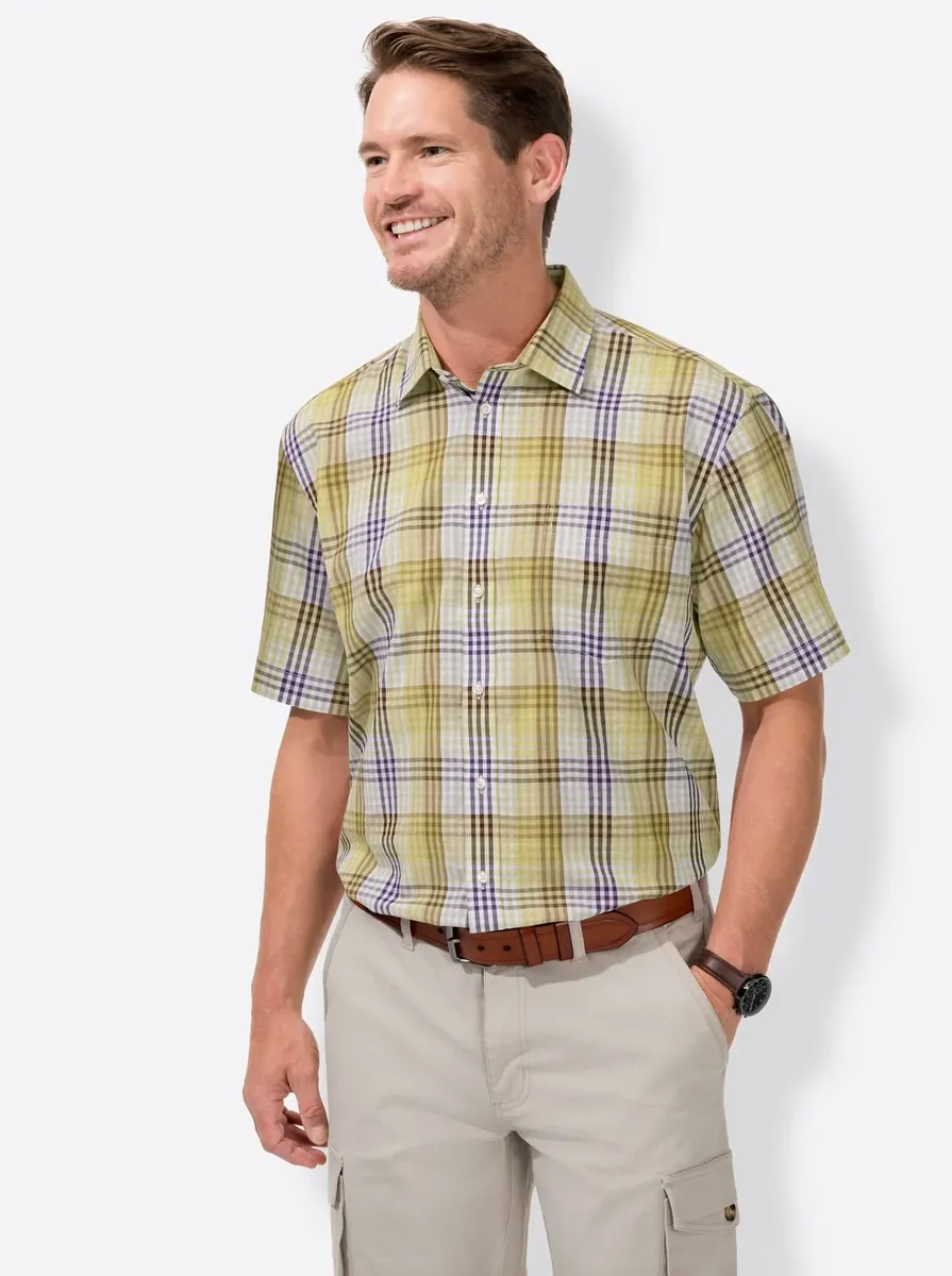 Рубашка с коротким рукавом, цвет Gelb-Kariert
Рубашка с коротким рукавом, цвет Gelb-Kariert