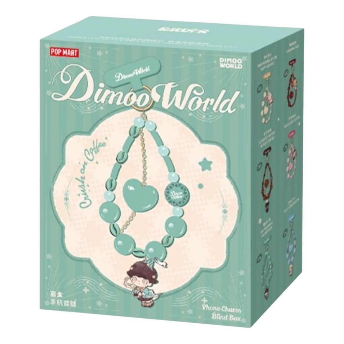 Фигурка Pop Mart Dimoo Crush on Coffee Phone Charm Sealed Case (1 Blind Box)
Фигурка Pop Mart Dimoo Crush on Coffee Phone Charm Sealed Case (1 Blind Box)