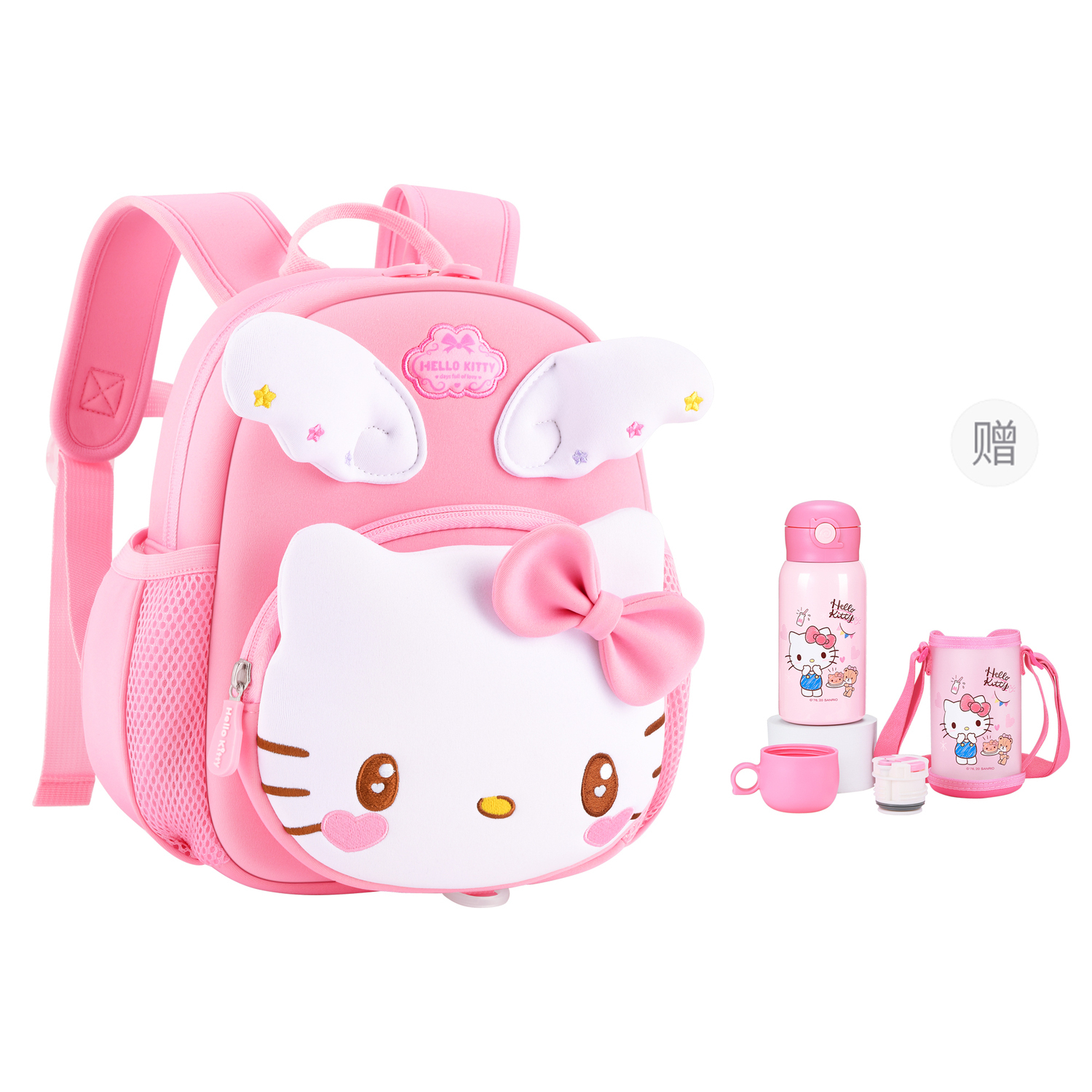 Sanrio Рюкзак Hello Kitty из полиэстера обычный детский розовый
Sanrio Рюкзак Hello Kitty из полиэстера обычный детский розовый