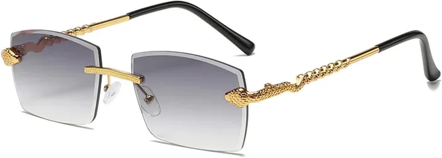 Солнцезащитные очки Polygon без оправы для женщин в стиле ретро с прозрачными линзами Ocean, солнцезащитные очки для мужчин с защитой от УФ-излучения UV400 TKKTLLT, Gold Grey
Солнцезащитные очки Polygon без оправы для женщин в стиле ретро с прозрачными линзами Ocean, солнцезащитные очки для мужчин с защитой от УФ-излучения UV400 TKKTLLT, Gold Grey