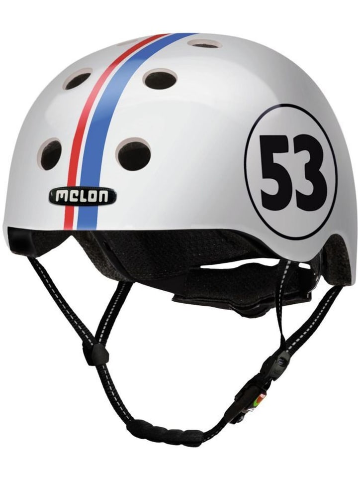 Melon Helmets Городской велосипедный шлем "All Stars" белого цвета
Melon Helmets Городской велосипедный шлем "All Stars" белого цвета