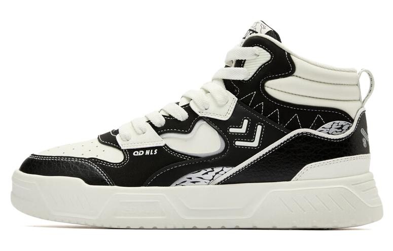 Кроссовки QIAODAN Skateboarding Shoes Men High-top Ivory/Black, черный
Кроссовки QIAODAN Skateboarding Shoes Men High-top Ivory/Black, черный