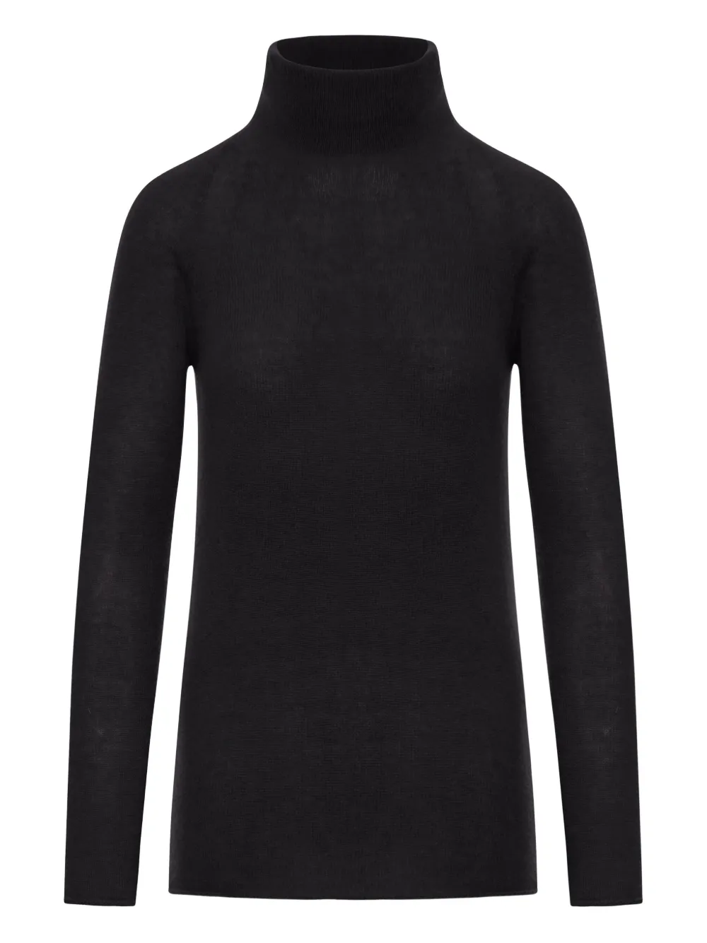 Кашемировый свитер в рубчик с высоким воротником Roberto Collina, черный
Кашемировый свитер в рубчик с высоким воротником Roberto Collina, черный