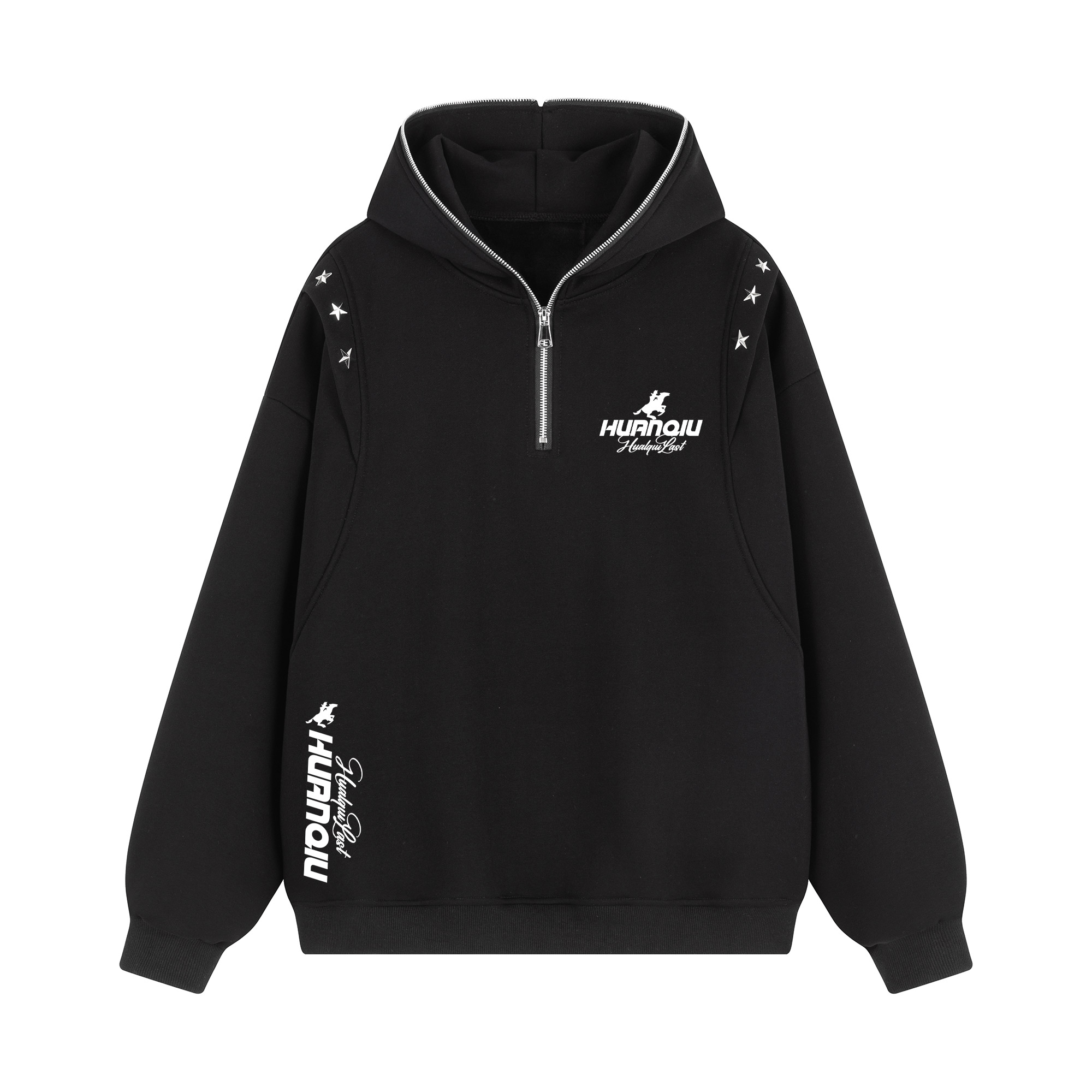 Толстовка Unisex Hooded Moderate Regular HUANQIU, черный
Толстовка Unisex Hooded Moderate Regular HUANQIU, черный