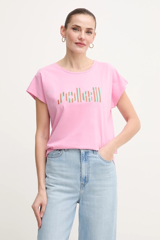 Хлопковая футболка TYFANY La Petite Française, розовый
Хлопковая футболка TYFANY La Petite Française, розовый