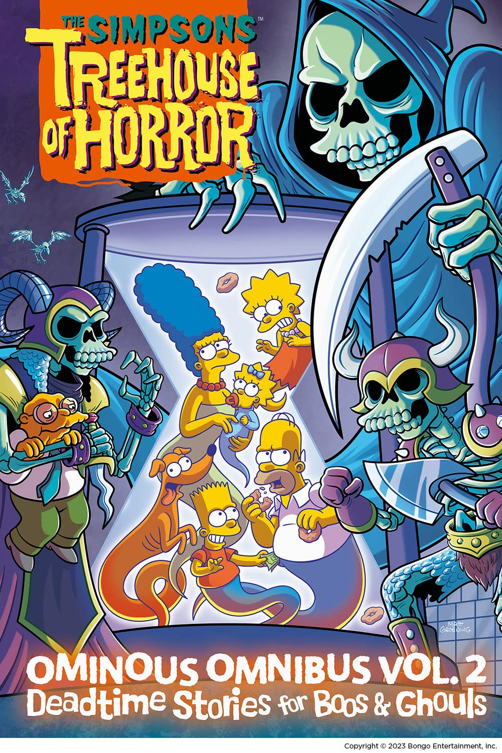 The Simpsons Treehouse of Horror Ominous Omnibus Vol. 2: Deadtime Stories for Boos & Ghouls (Volume 2) (Harry N. Abrams)
The Simpsons Treehouse of Horror Ominous Omnibus Vol. 2: Deadtime Stories for Boos & Ghouls (Volume 2) (Harry N. Abrams)