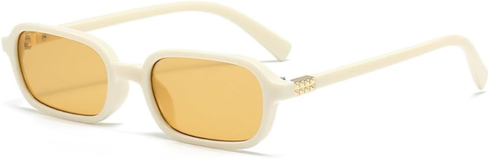 Солнцезащитные очки в стиле ретро, прямоугольные, для женщин и мужчин, маленькие, в стиле 90-х, винтажные, узкая квадратная оправа, модель BS1900 BAODAREN, White/Orange
Солнцезащитные очки в стиле ретро, прямоугольные, для женщин и мужчин, маленькие, в стиле 90-х, винтажные, узкая квадратная оправа, модель BS1900 BAODAREN, White/Orange