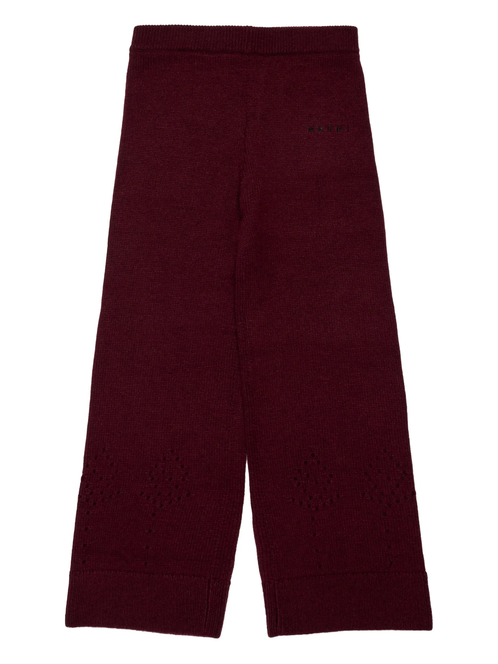 Брюки из трикотажа-пуантель Marni Kids, красный
Брюки из трикотажа-пуантель Marni Kids, красный