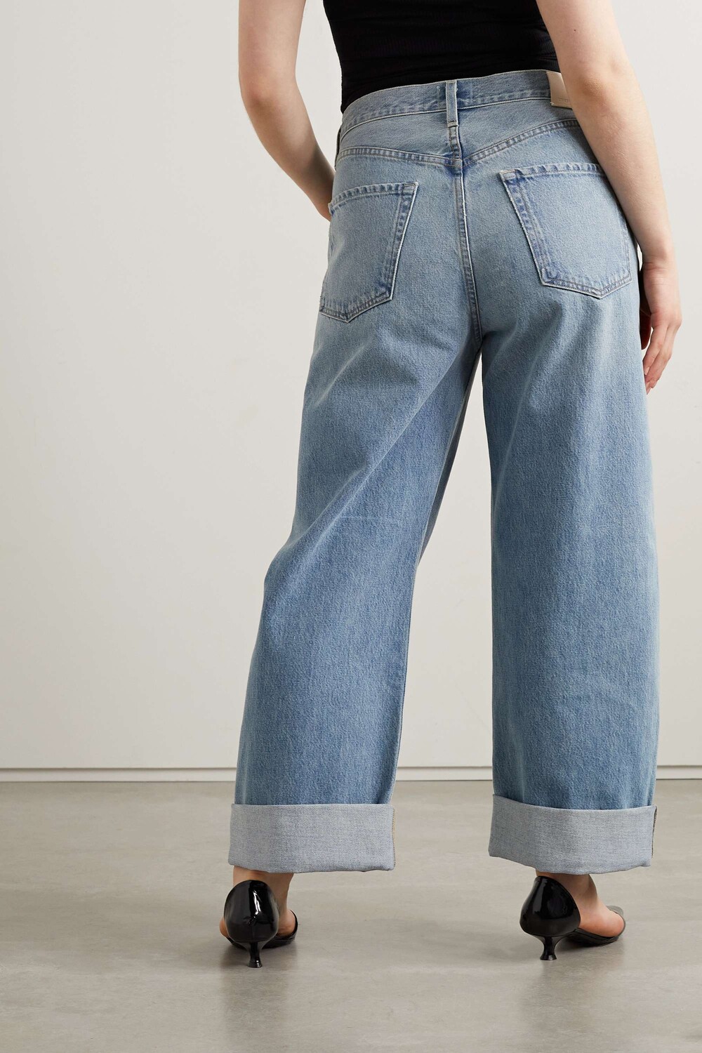 CITIZENS OF HUMANITY широкие органические джинсы Ayla с высокой посадкой, светло-синий
CITIZENS OF HUMANITY широкие органические джинсы Ayla с высокой посадкой, светло-синий