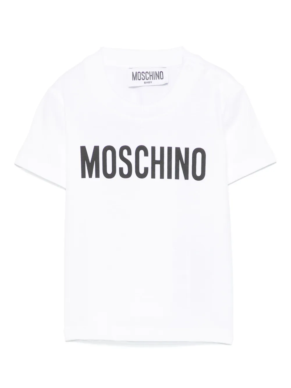 Футболка с логотипом Moschino Kids, белый
Футболка с логотипом Moschino Kids, белый