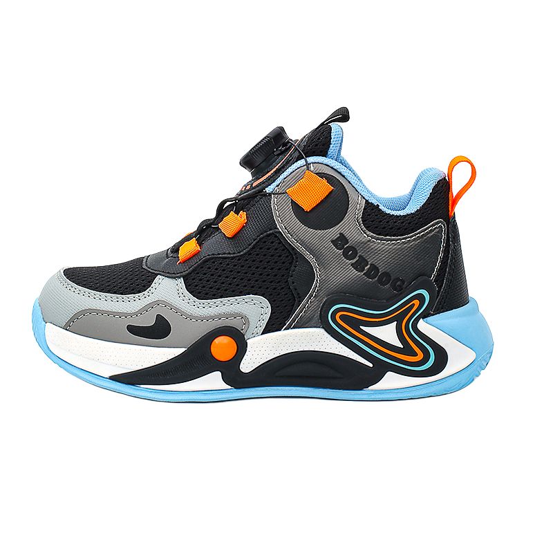 Детские баскетбольные кроссовки с противоскользящим и износостойким отскоком, среднего размера BOBDOG, черный/серый
Детские баскетбольные кроссовки с противоскользящим и износостойким отскоком, среднего размера BOBDOG, черный/серый