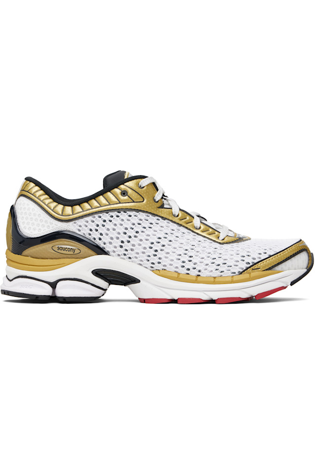 Saucony Кроссовки Progrid Paramount белого и золотого цвета
Saucony Кроссовки Progrid Paramount белого и золотого цвета