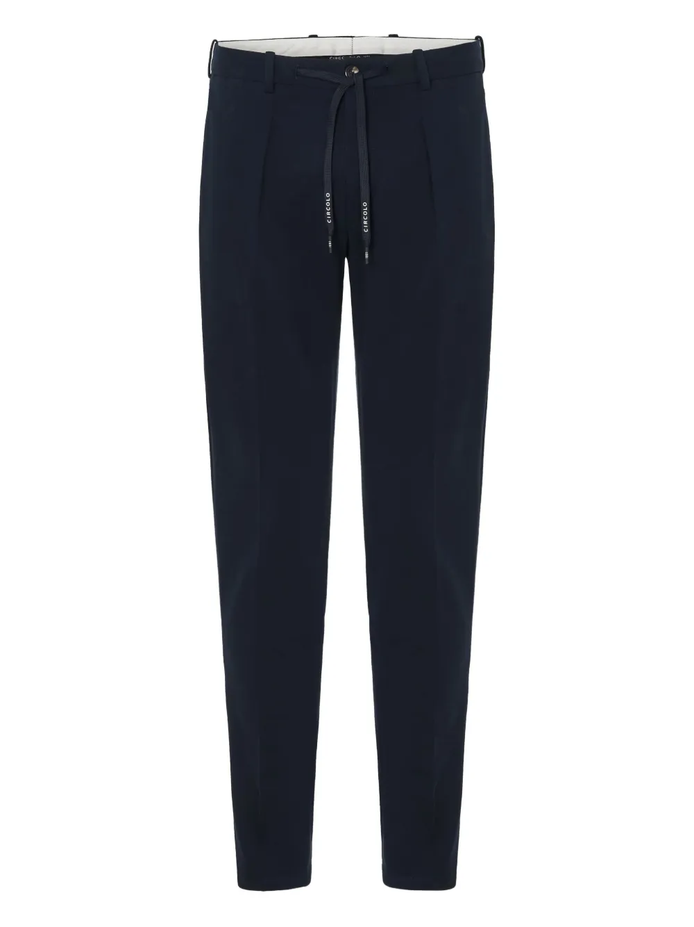 Брюки со складками и завязками Circolo 1901, синий 
Брюки со складками и завязками Circolo 1901, синий