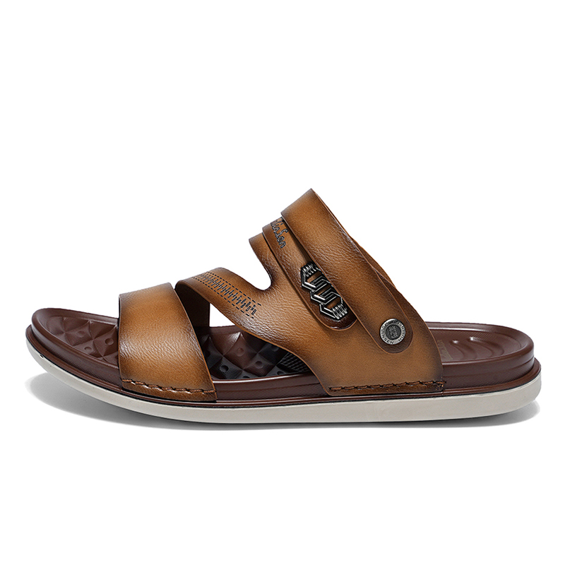 Пляжные сандалии с открытым носком, нескользящие, износостойкие, превосходные на ощупь, мужские Mulinsen, Brown
Пляжные сандалии с открытым носком, нескользящие, износостойкие, превосходные на ощупь, мужские Mulinsen, Brown