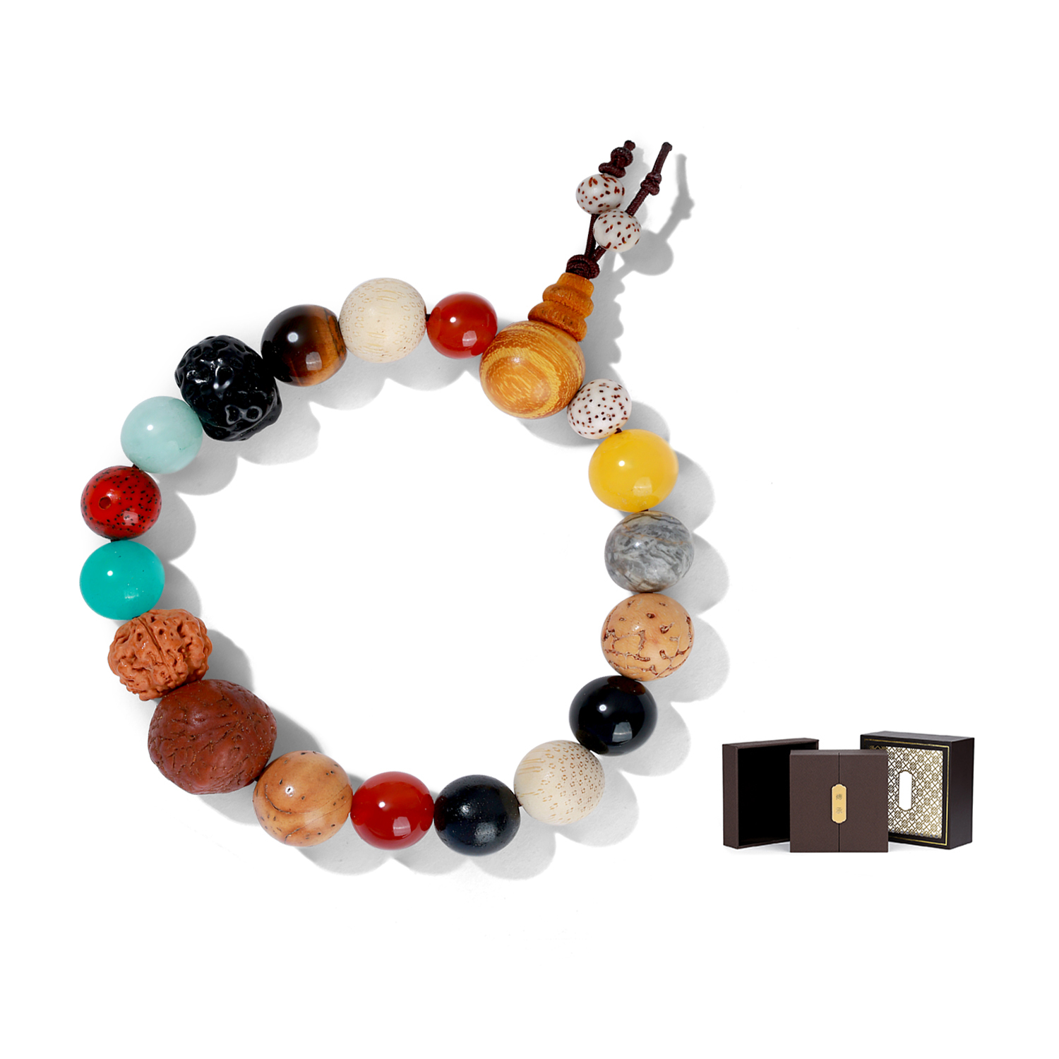 Звездолунные браслеты из семян бодхи Unisex AWD, Eighteen Seeds (Heritage Box)
Звездолунные браслеты из семян бодхи Unisex AWD, Eighteen Seeds (Heritage Box)