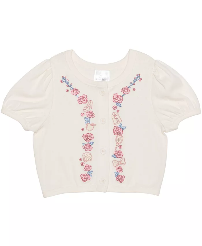 Детский и для девочек свитер с коротким рукавом Princess and Roses Disney, слоновая кость/кремовый
Детский и для девочек свитер с коротким рукавом Princess and Roses Disney, слоновая кость/кремовый