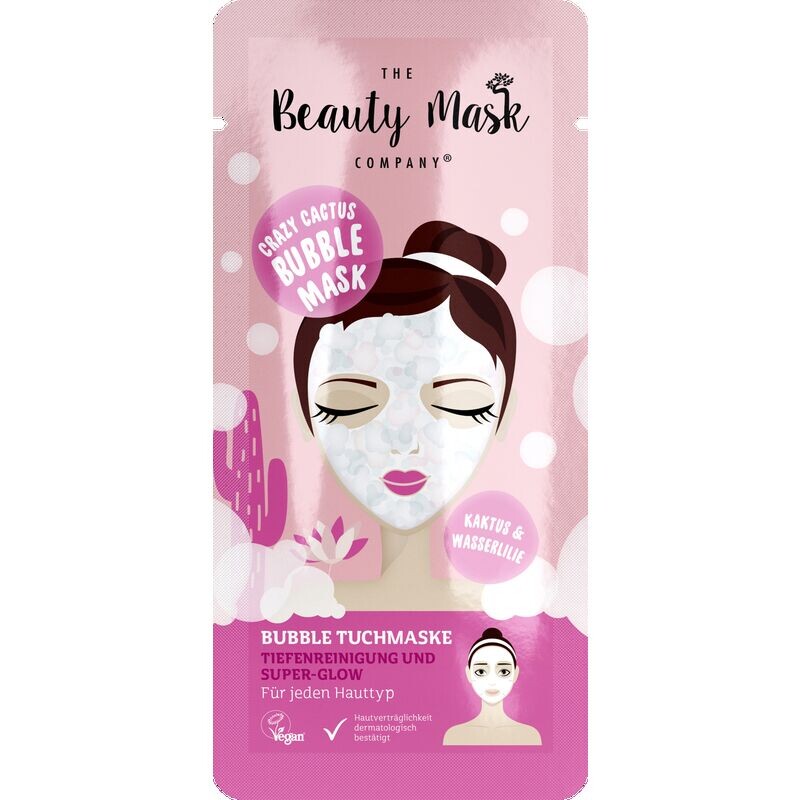 Пузырьковая тканевая маска: глубокое очищение и супер сияние The Beauty Mask Company, 1 шт.
Пузырьковая тканевая маска: глубокое очищение и супер сияние The Beauty Mask Company, 1 шт.