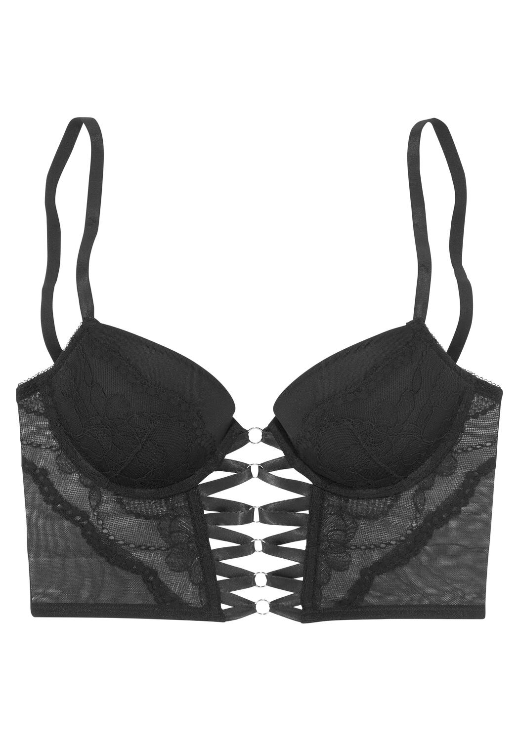 LASCANA Корсет в черном цвете
LASCANA Корсет в черном цвете