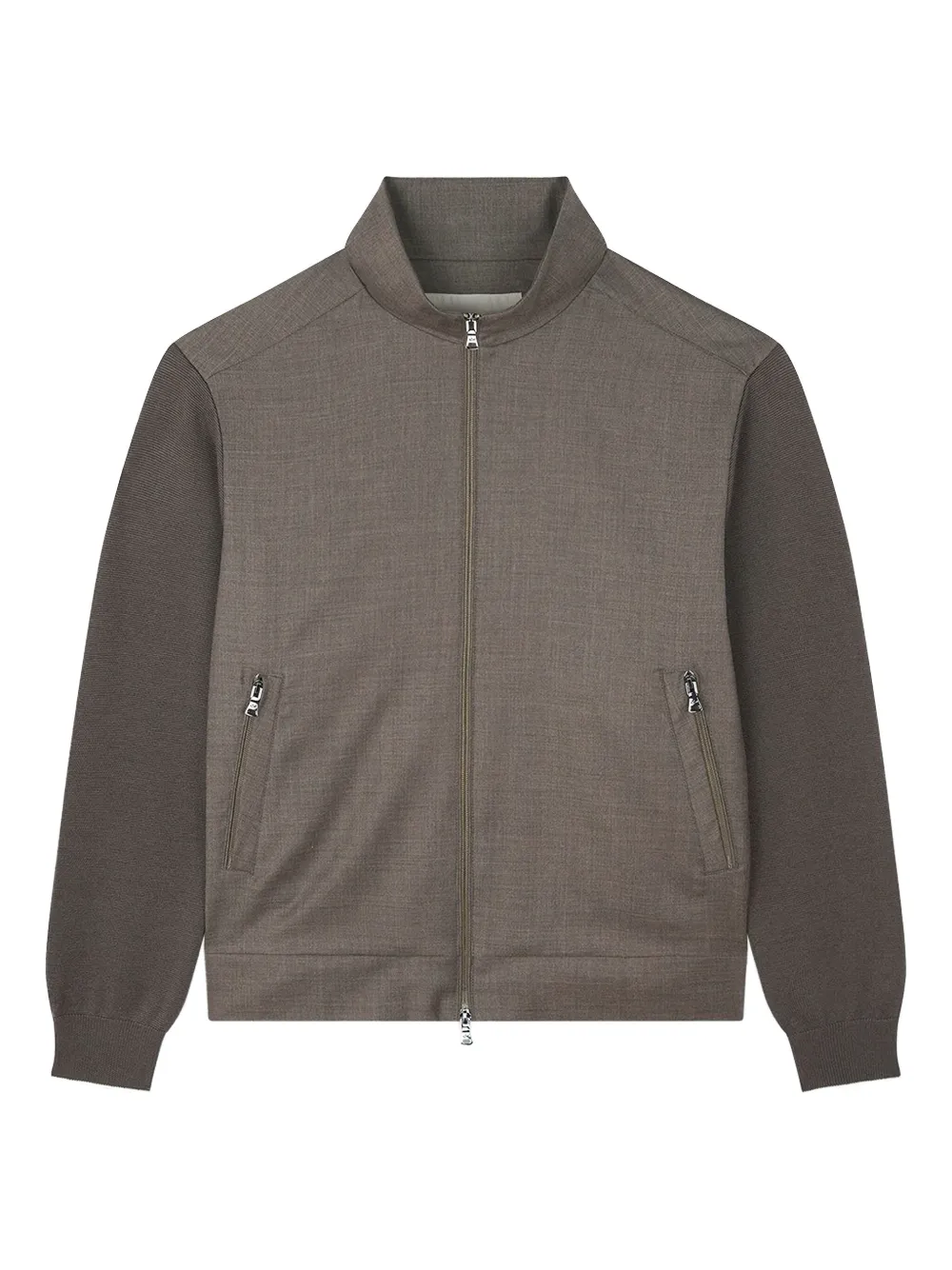 Кардиган на молнии с панелями Paul & Shark, коричневый
Кардиган на молнии с панелями Paul & Shark, коричневый