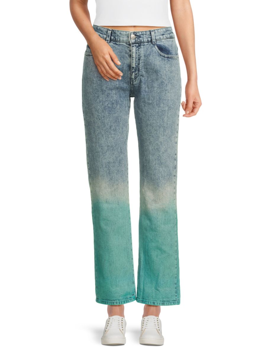 Джинсы бойфренды Degradé со средней посадкой Stella McCartney, цвет Degrade
Джинсы бойфренды Degradé со средней посадкой Stella McCartney, цвет Degrade