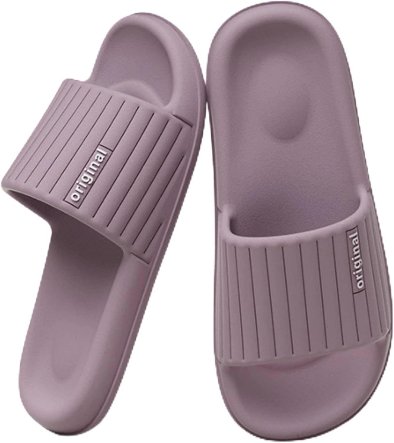 Домашние сандалии для женщин и мужчин, мягкие и комфортные, расслабляющие обувь, облако, противоскользящие, с амортизирующей толстой подошвой, подкладка как подушка, шлепанцы для дома и душа Iwhgrmp, фиолетовый
Домашние сандалии для женщин и мужчин, мягкие и комфортные, расслабляющие обувь, облако, противоскользящие, с амортизирующей толстой подошвой, подкладка как подушка, шлепанцы для дома и душа Iwhgrmp, фиолетовый