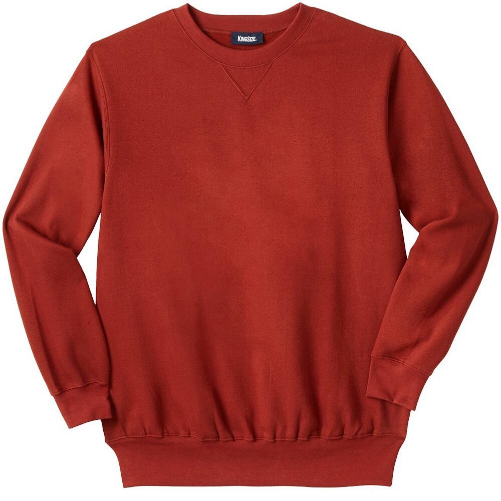 Мужской большой и высокий флисовый свитшот с круглым вырезом Kingsize KingSize, цвет Mountain Red
Мужской большой и высокий флисовый свитшот с круглым вырезом Kingsize KingSize, цвет Mountain Red