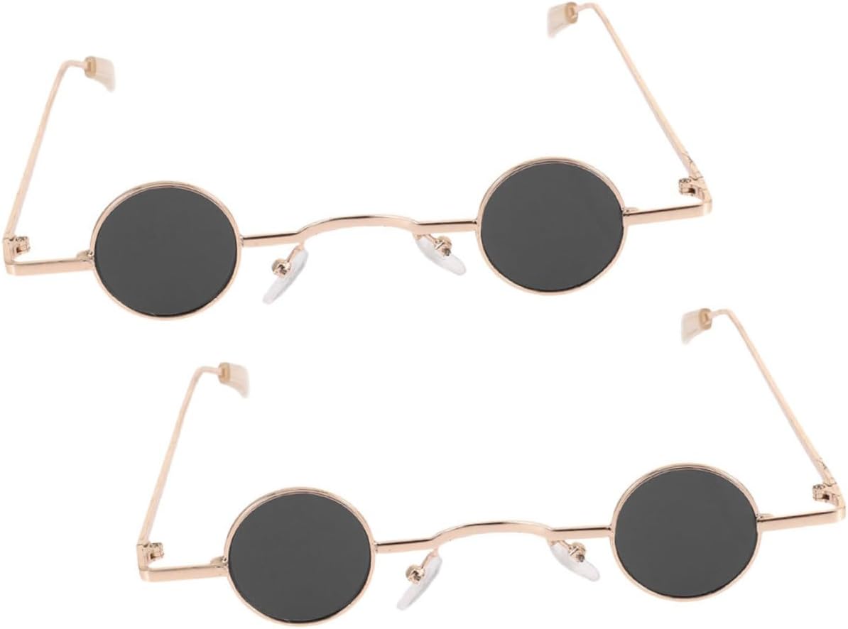 Солнцезащитные очки GALPADA в ретро-круглой оправе, 2 пары, для женщин. Легкие, в стиле панк, винтажные, идеально подходят для пляжных вечеринок и отдыха. Прочный металлический материал, золотистый и черный цвета, Golden
Солнцезащитные очки GALPADA в ретро-круглой оправе, 2 пары, для женщин. Легкие, в стиле панк, винтажные, идеально подходят для пляжных вечеринок и отдыха. Прочный металлический материал, золотистый и черный цвета, Golden