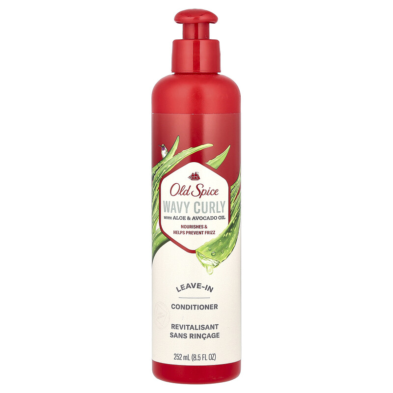 Old Spice, Несмываемый кондиционер для кудрявых волос с алоэ и маслом авокадо, 252 мл (8,5 жидк. Унции)
Old Spice, Несмываемый кондиционер для кудрявых волос с алоэ и маслом авокадо, 252 мл (8,5 жидк. Унции)