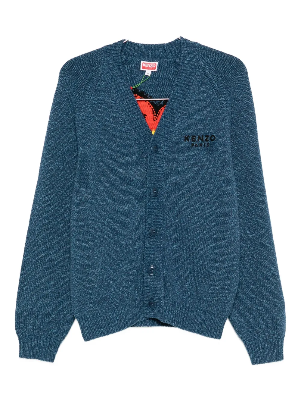 Кардиган с цветком боке Kenzo, синий
Кардиган с цветком боке Kenzo, синий