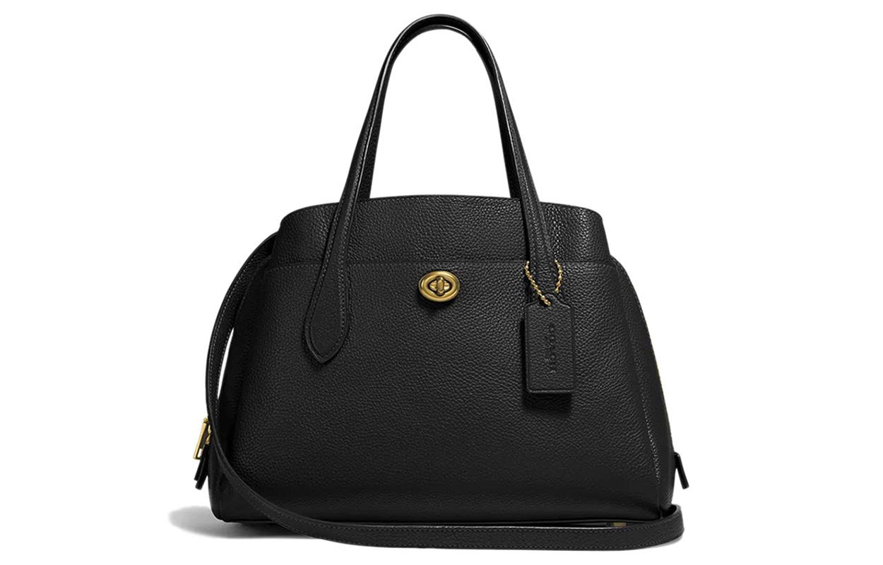 COACH Сумка через плечо большая женская черная
COACH Сумка через плечо большая женская черная