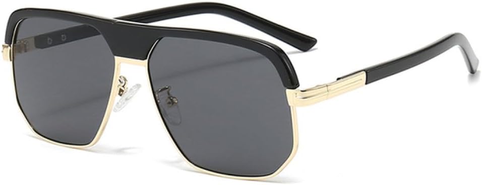 Мужские солнцезащитные очки в стиле ретро, квадратной формы, модные, с леопардовым градиентом, защита от ультрафиолета UV400, женские солнцезащитные очки MTZJH, Black Gray
Мужские солнцезащитные очки в стиле ретро, квадратной формы, модные, с леопардовым градиентом, защита от ультрафиолета UV400, женские солнцезащитные очки MTZJH, Black Gray