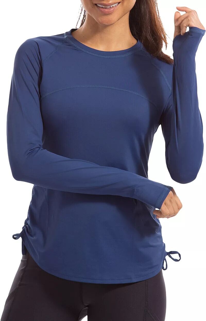 Bloquv Женская солнцезащитная рубашка с длинным рукавом и шнурком UPF 50
Bloquv Женская солнцезащитная рубашка с длинным рукавом и шнурком UPF 50