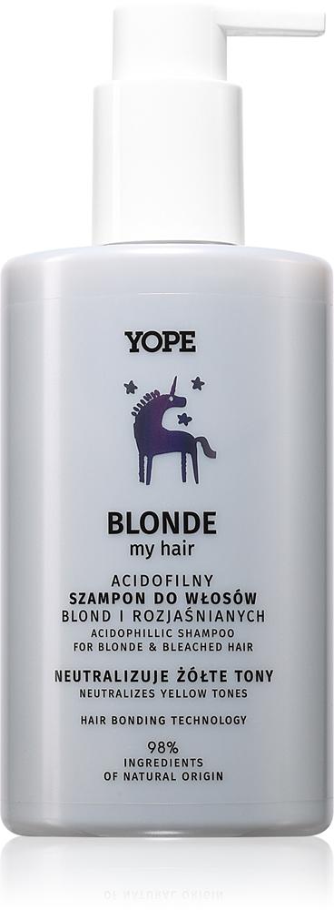 Шампунь для светлых волос Blonde my hair Yope, 300 мл
Шампунь для светлых волос Blonde my hair Yope, 300 мл